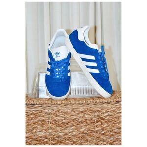 Adidas Blue Gazelle Sneakers